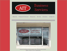 Tablet Screenshot of aitbusinessservice.com